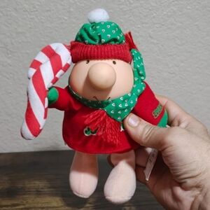 Adorable Vintage 1991 "Joy To You" 7" Christmas Ziggy Plush